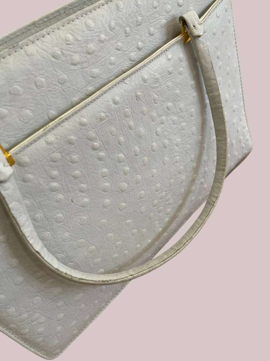 Handbag leather