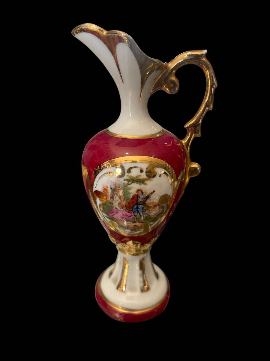 Ornament jug Limoges miniature