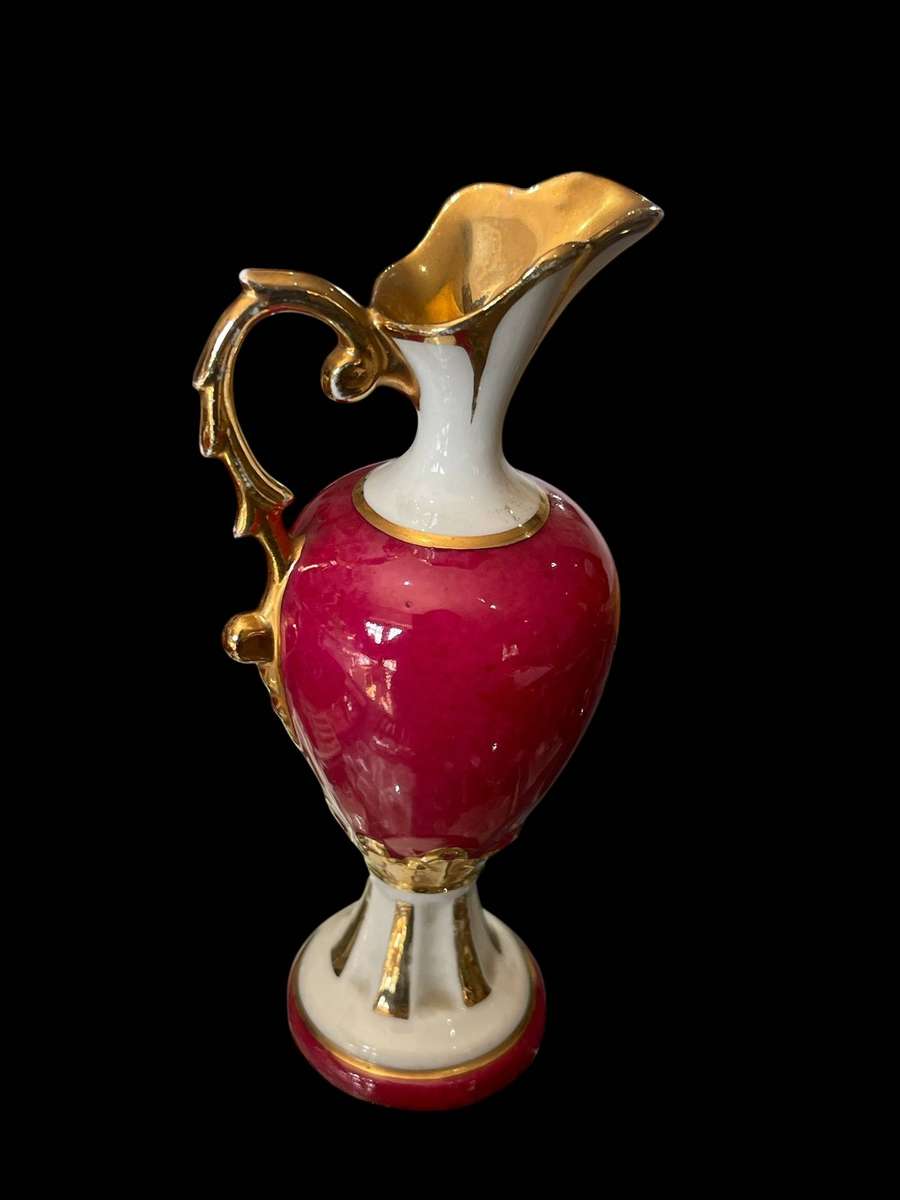 Ornament jug Limoges miniature