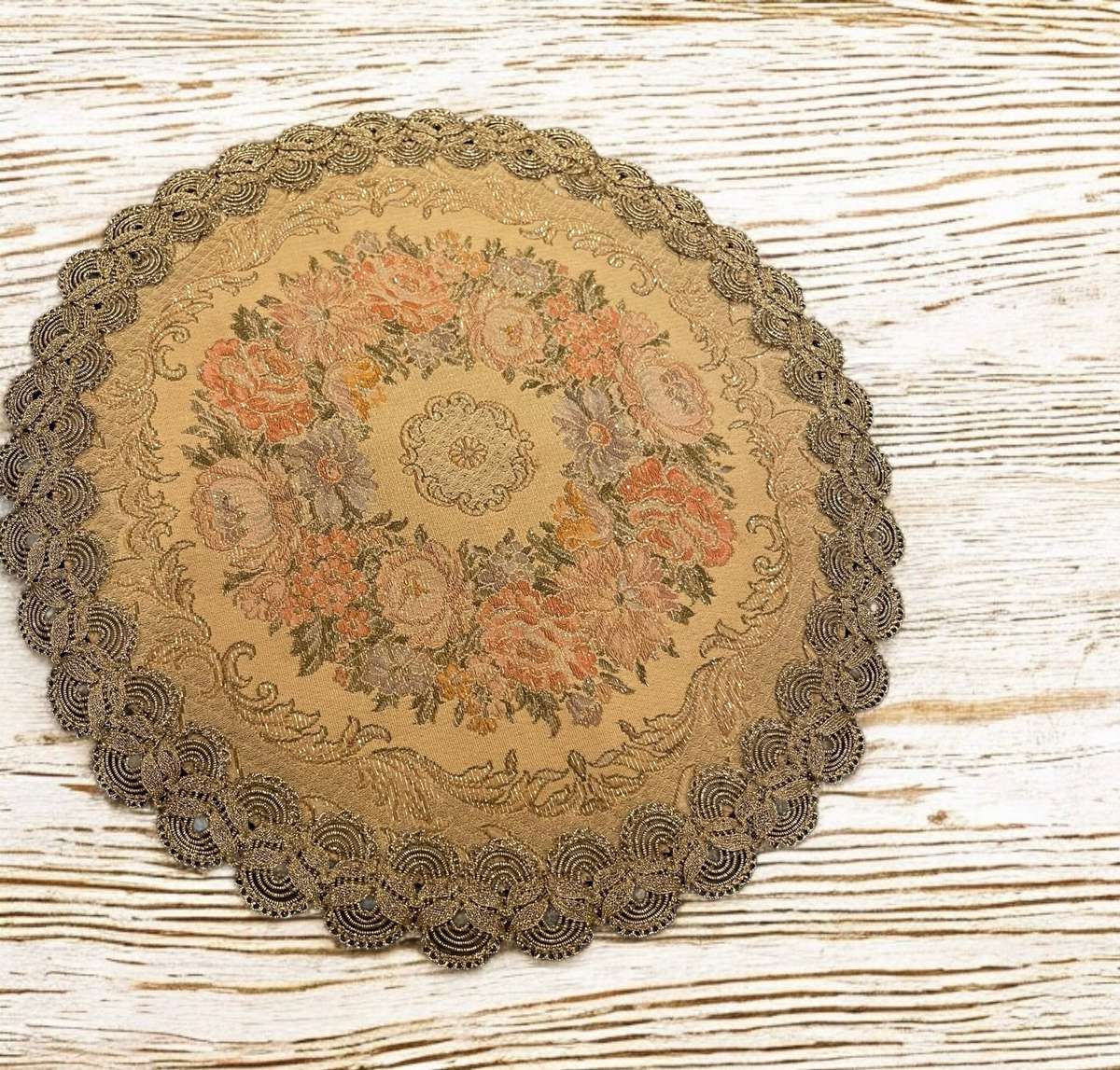 Doilie velveteen vintage(22)