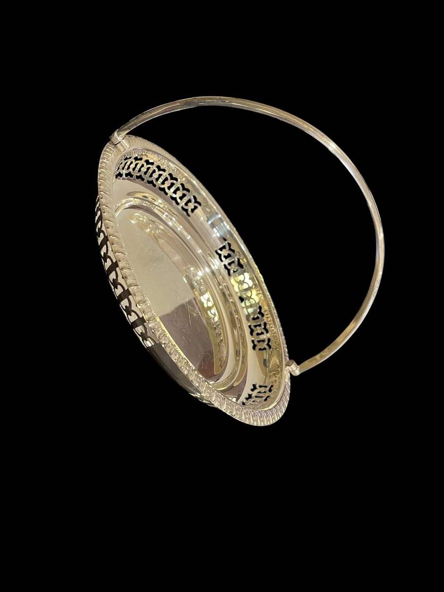 Basket silver plated(NR3)