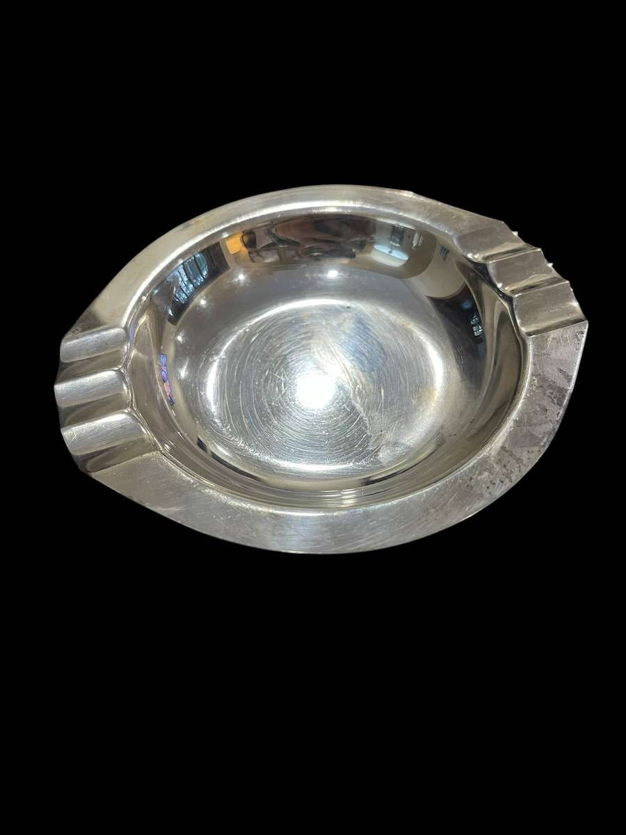 Ashtray silver plated