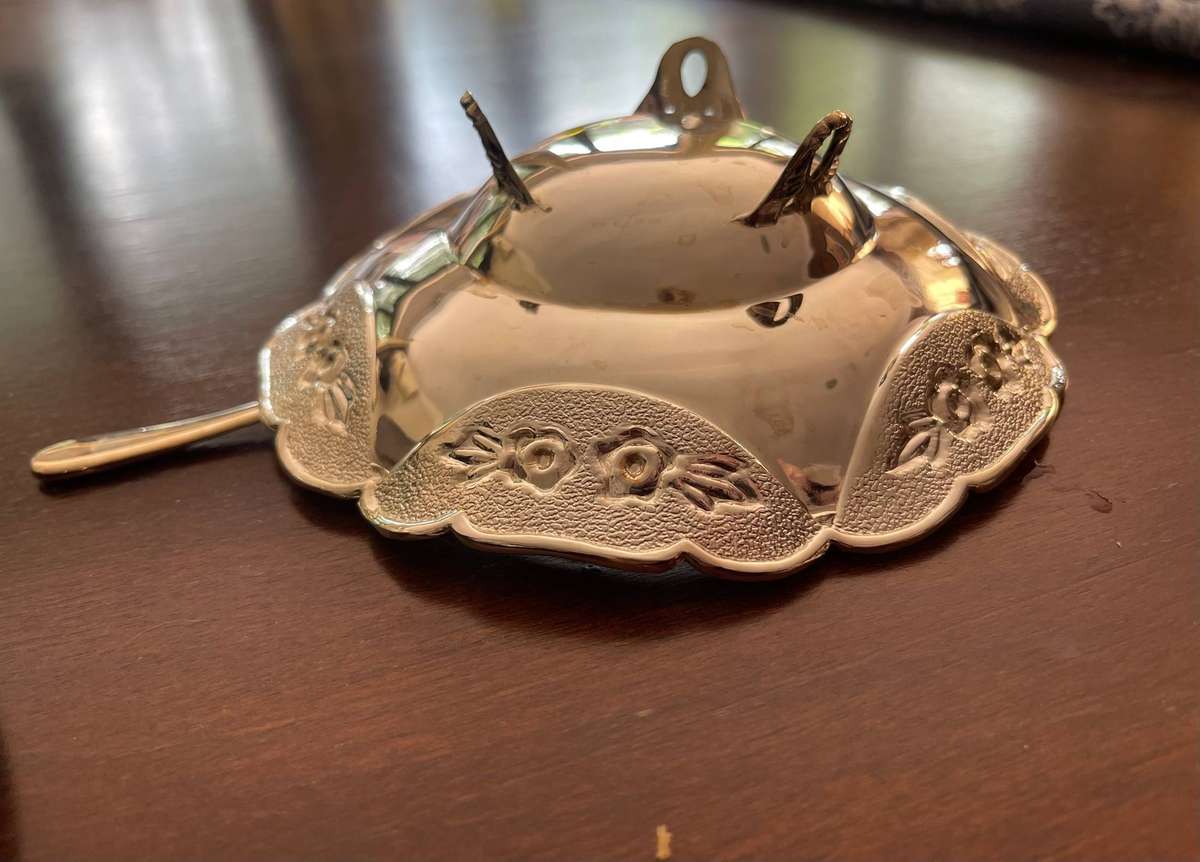 Bowl spoon silver plated