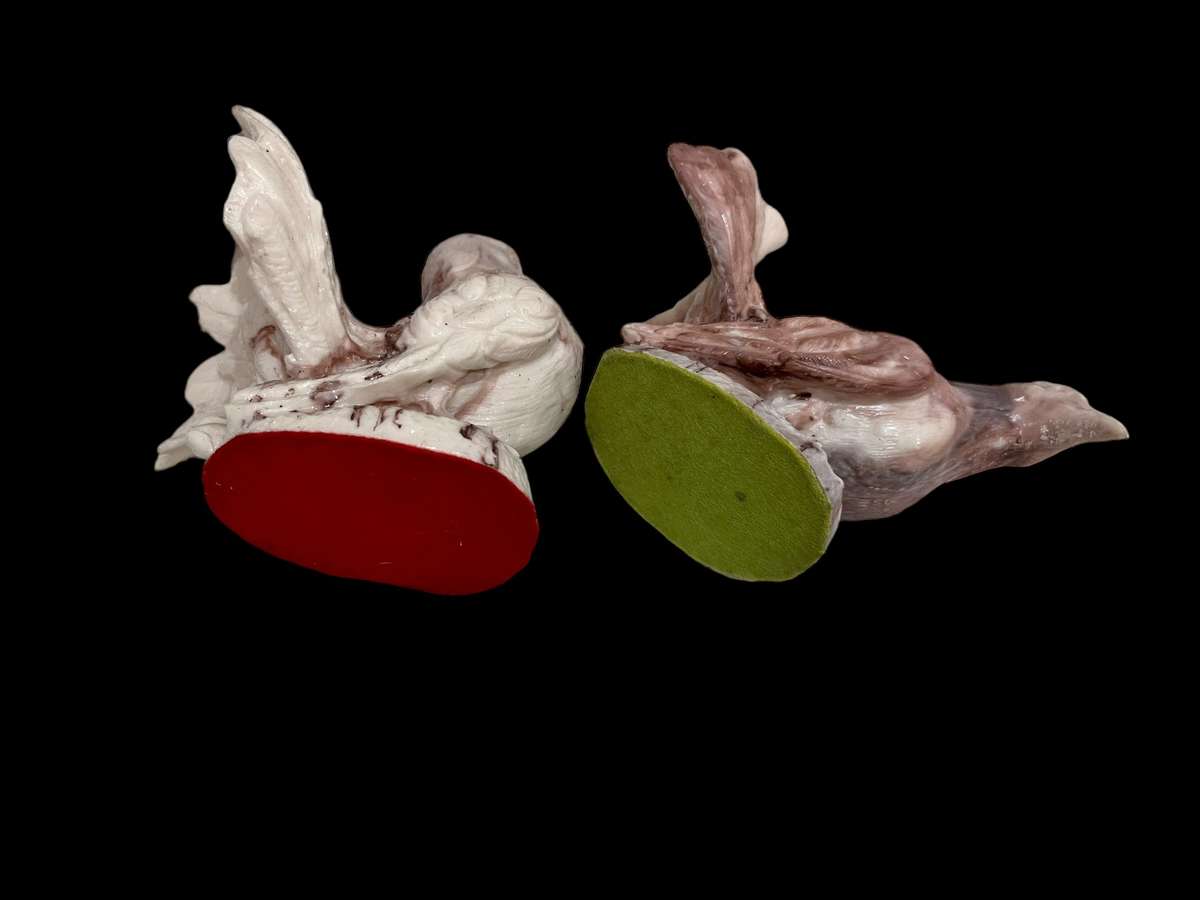 Ornament pigeon marble