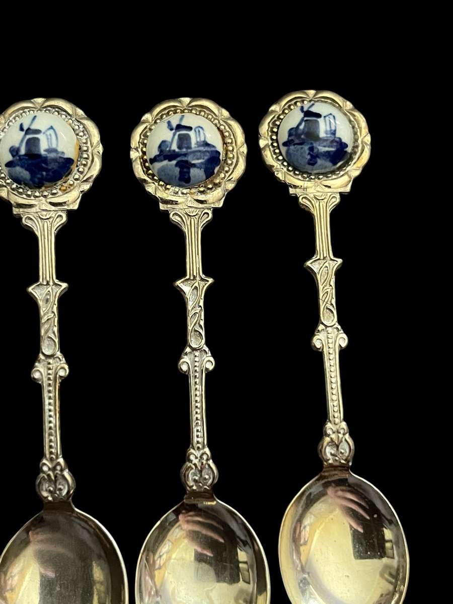 Teaspoons espresso Delft