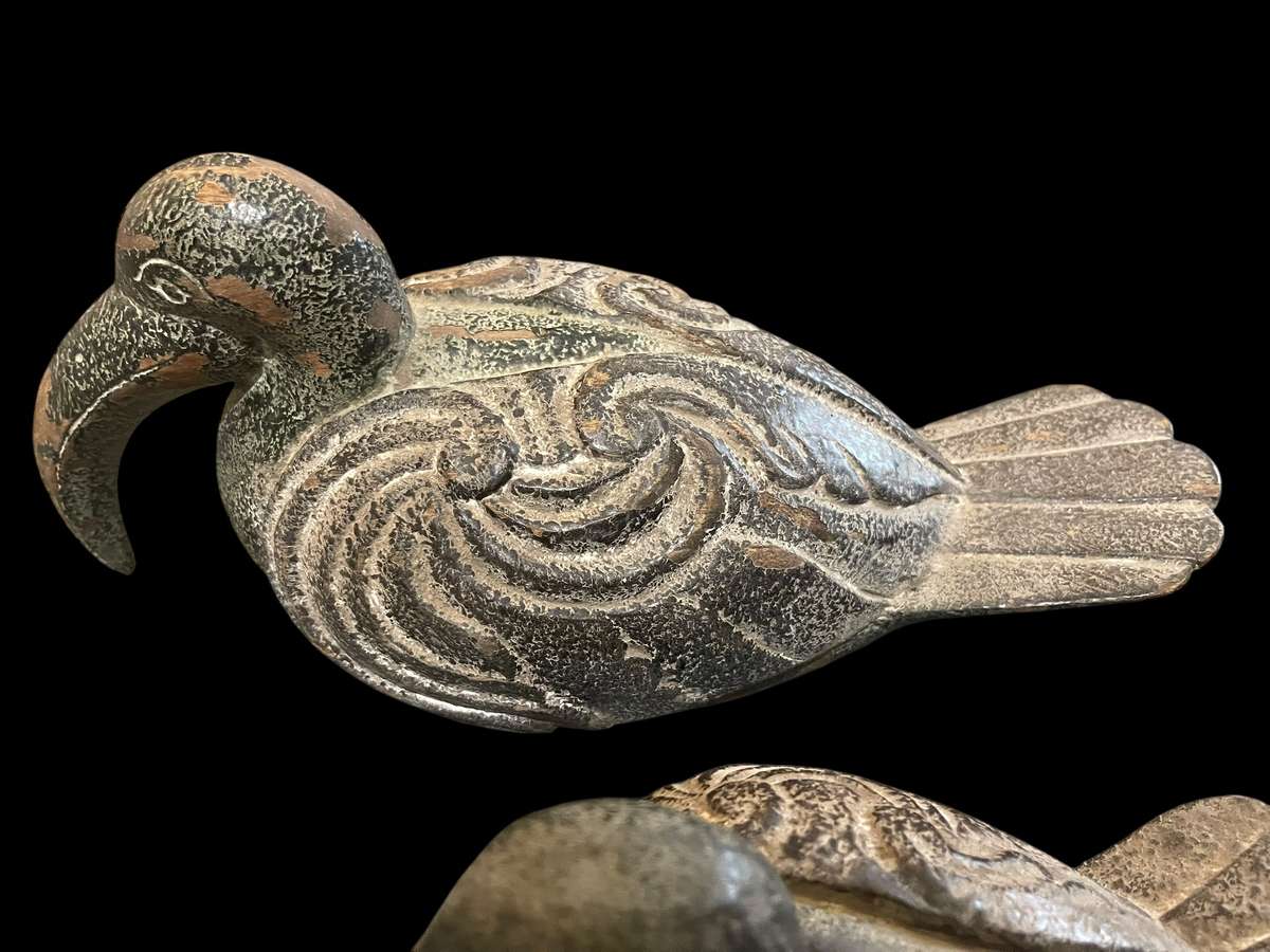 Ornaments Hornbills wood