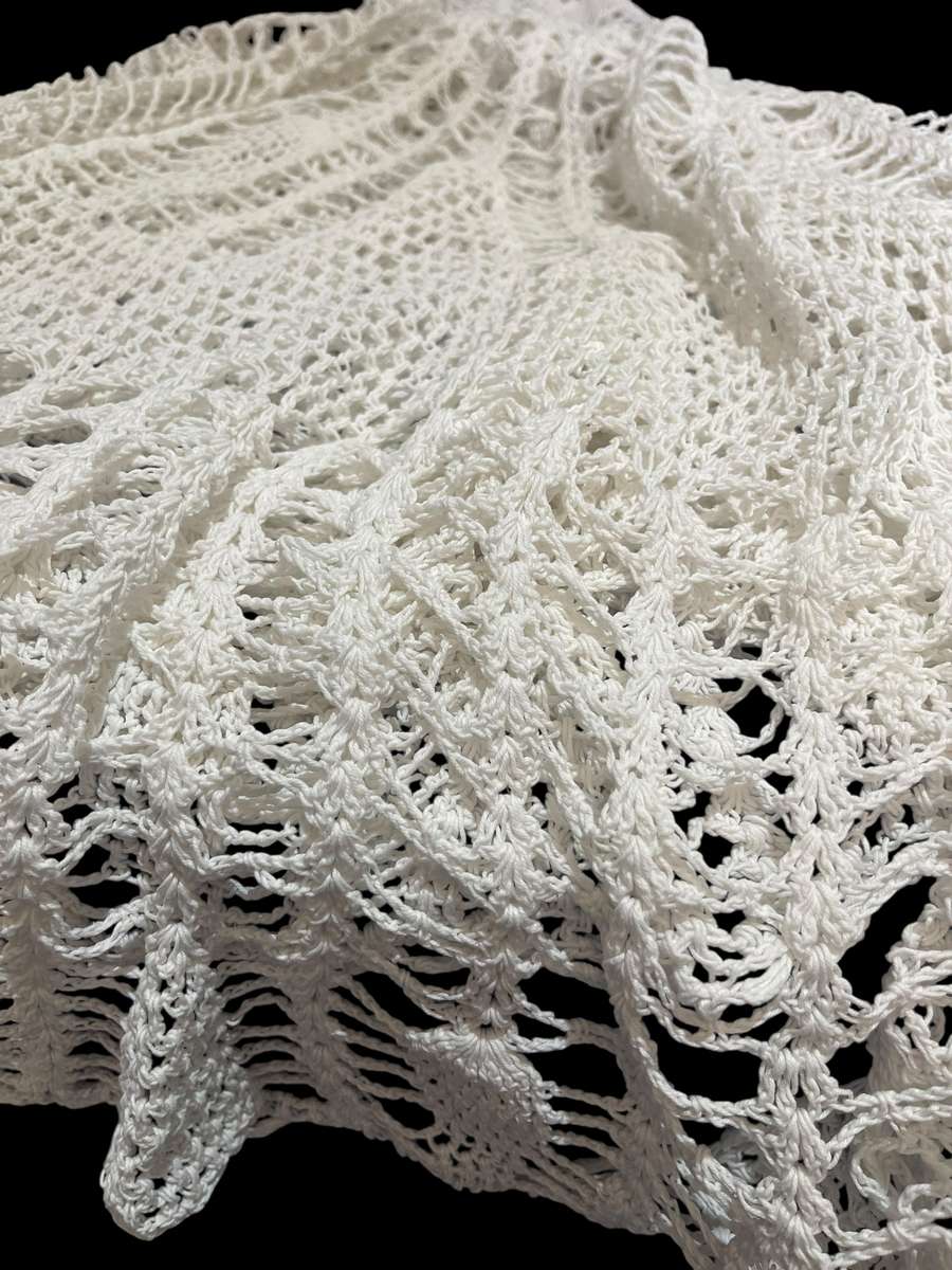 Tablecloth round crochet(NR4)