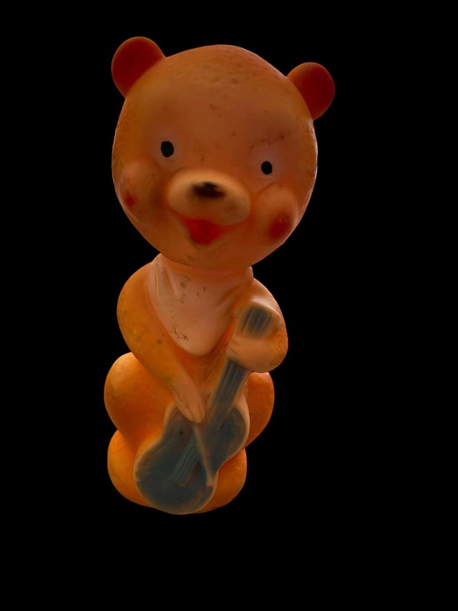 Toys rubber squeaky each