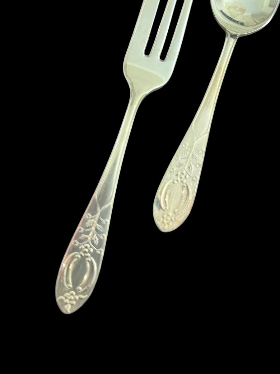 Cake forks teaspoons