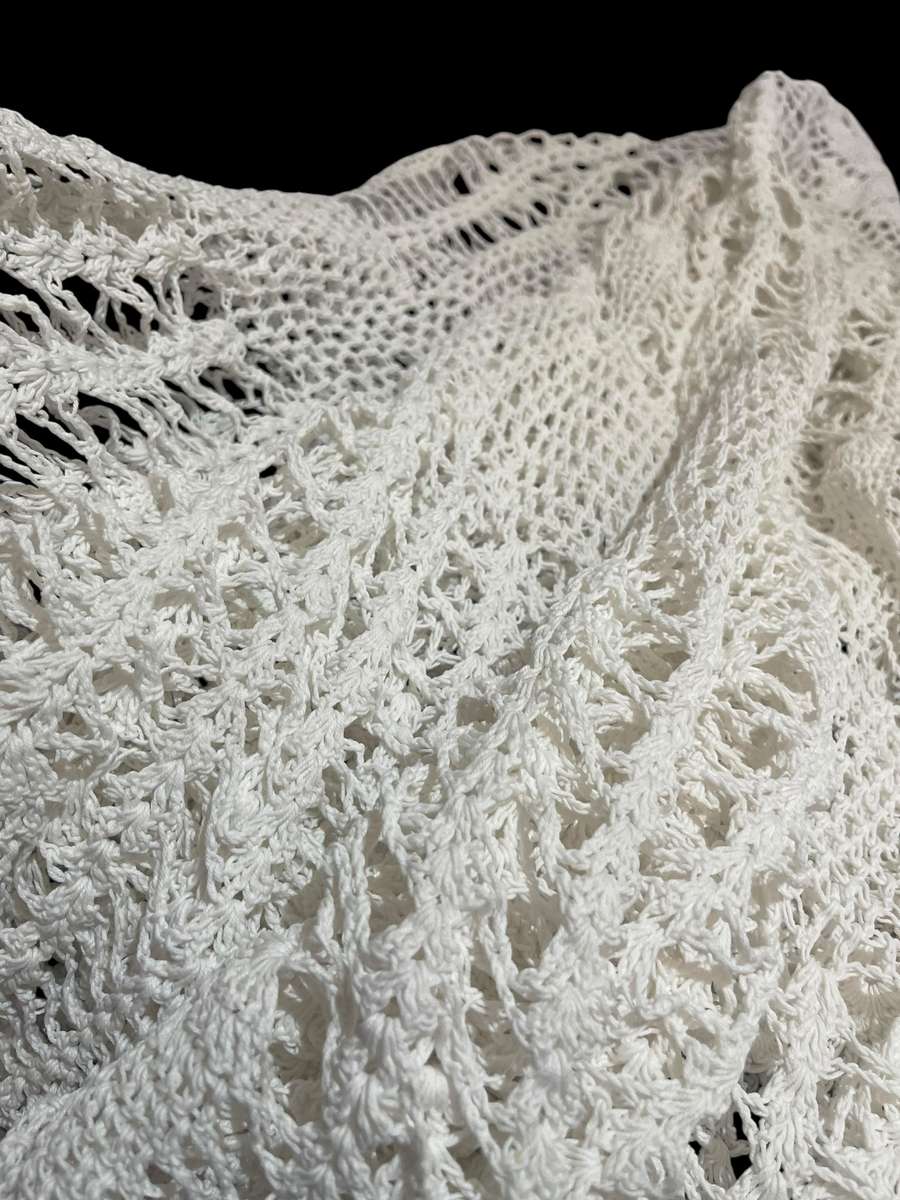 Tablecloth round crochet(NR4)