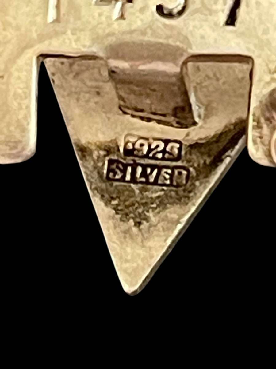 Badge Iskor Sterling silver