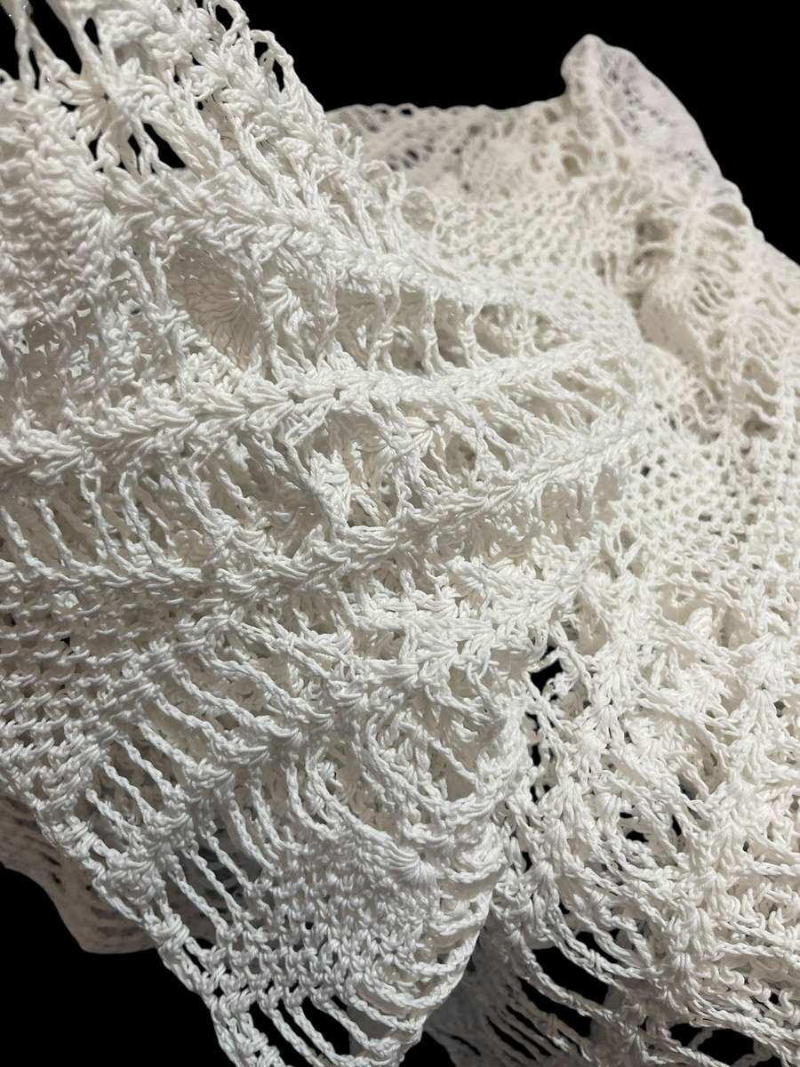 Tablecloth round crochet(NR4)