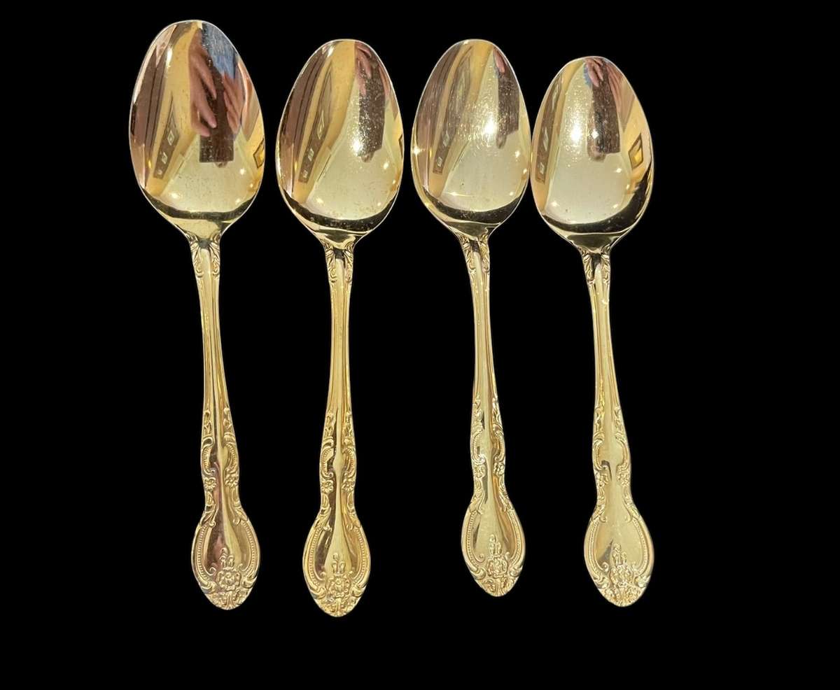 Cutlery gold plated