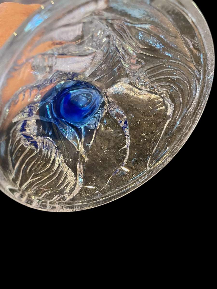 Ornament dolphin Cristal darque each