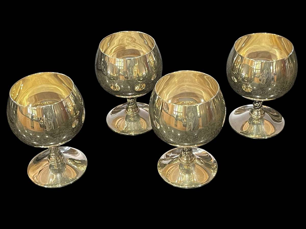 Goblets silver plated Spain