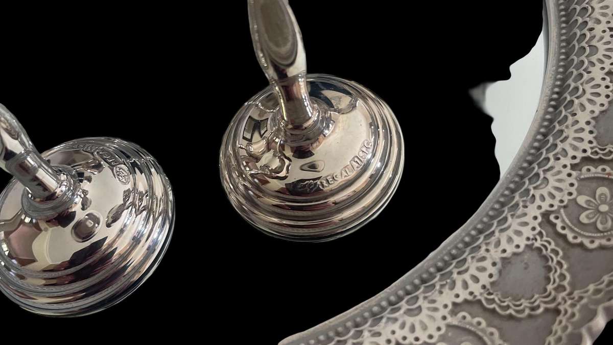 Goblets x6 silver plated