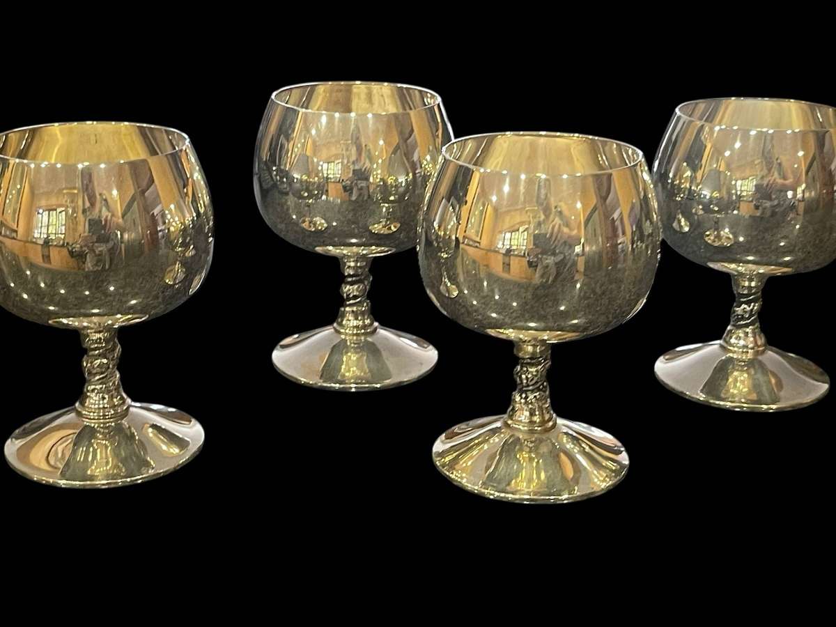 Goblets silver plated Spain