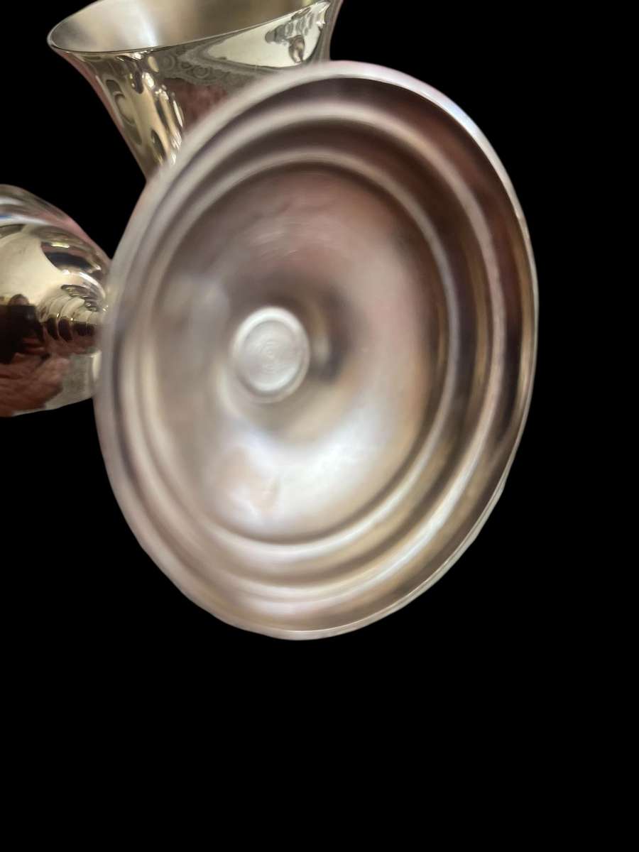 Goblets x6 silver plated