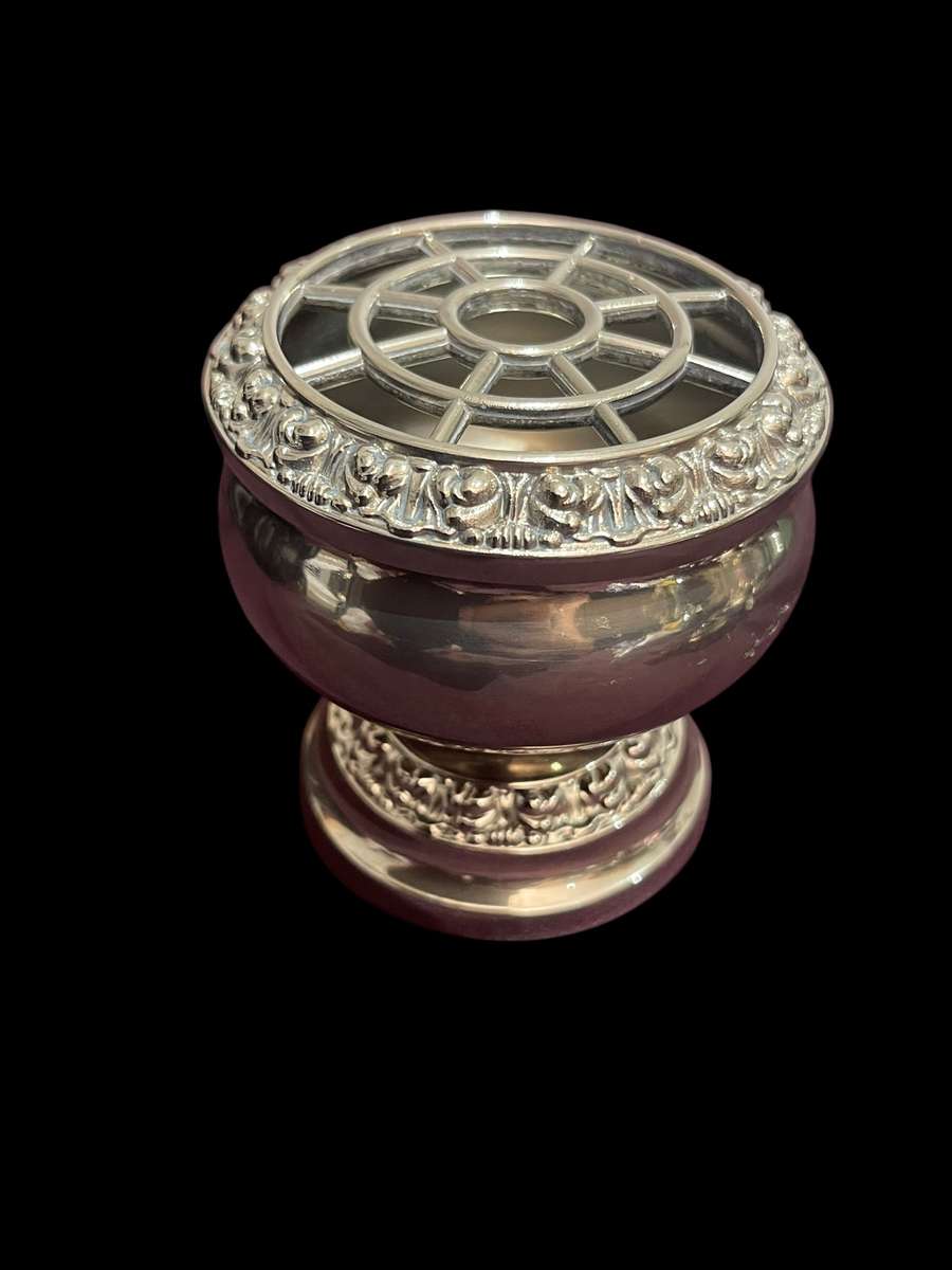 Vase Rose bowl silver plated