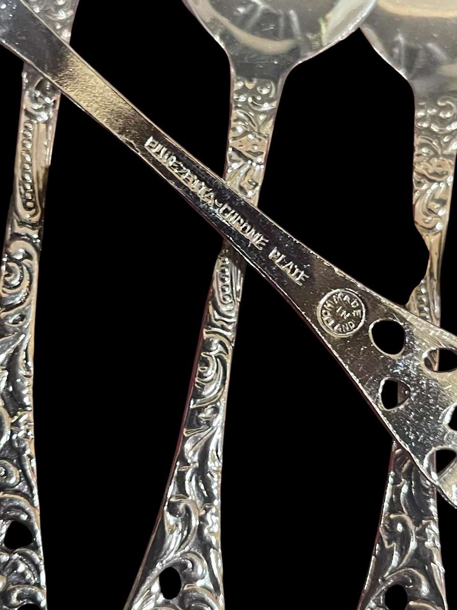 Cake forks teaspoons Dutch