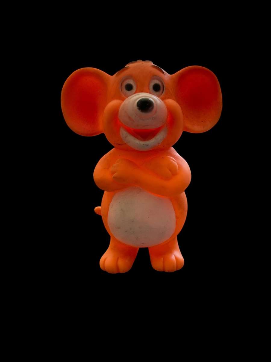 Toys rubber squeaky each