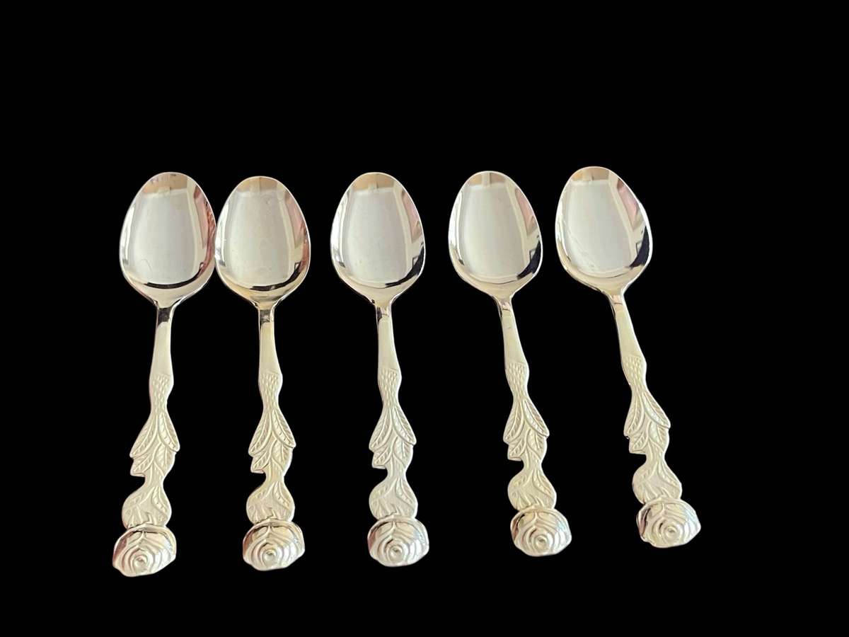 Teaspoons Eetrite gold plated(NR46)