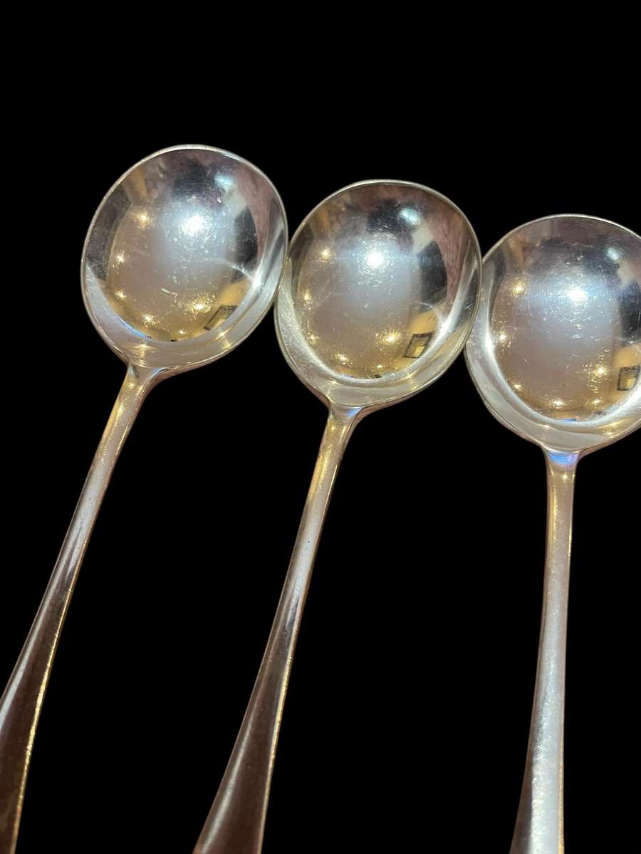 Soup spoons x6(NR11)