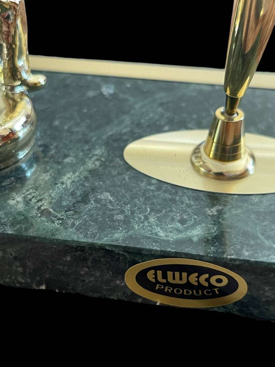 Desk pen stand marble