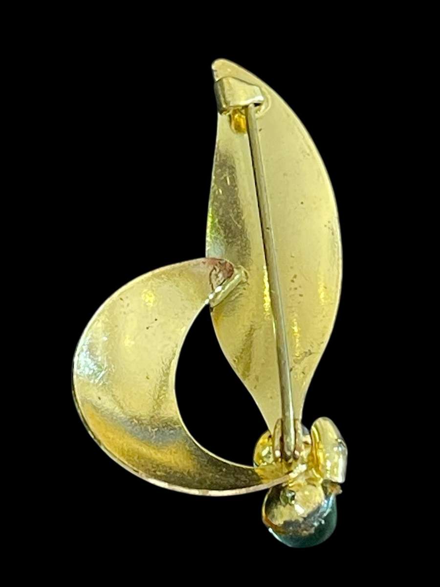 Brooch gold tone (NR9)