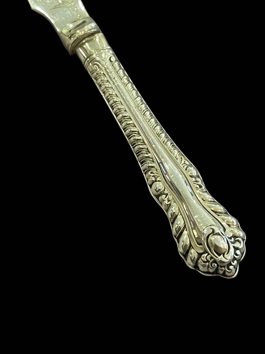 Butter/pate knife Sterling silver handle(NR13)