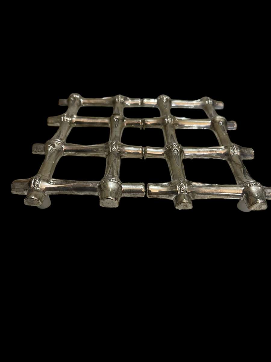 Trivet/ pot stand silver plated