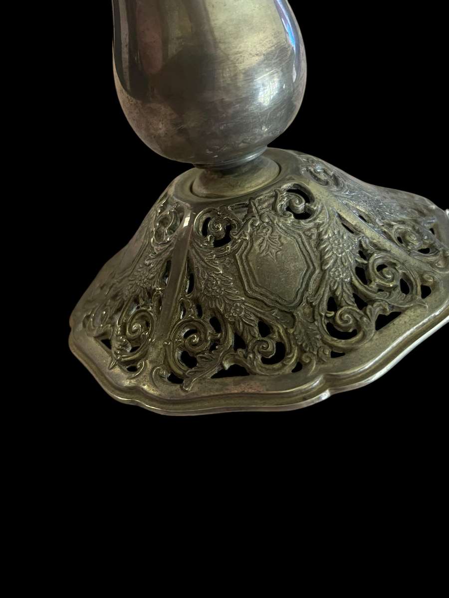 Candle holders set metal