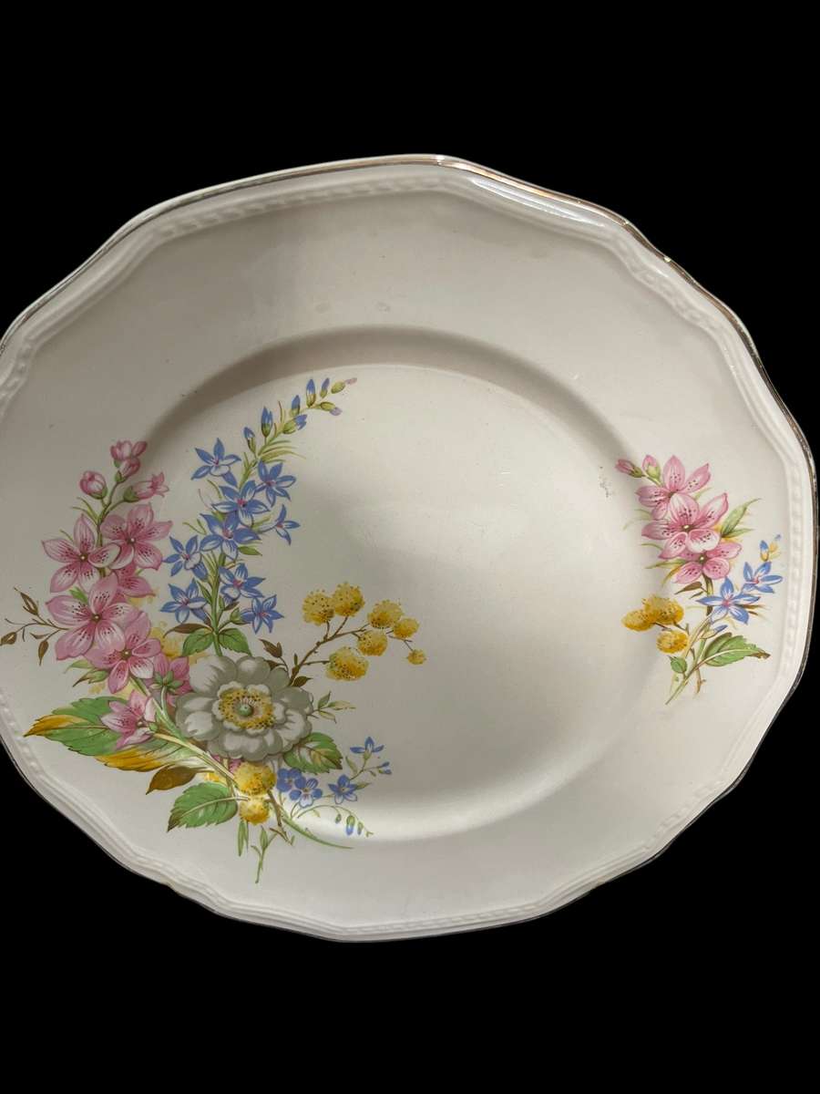 Plate dinner Alfred Meakin