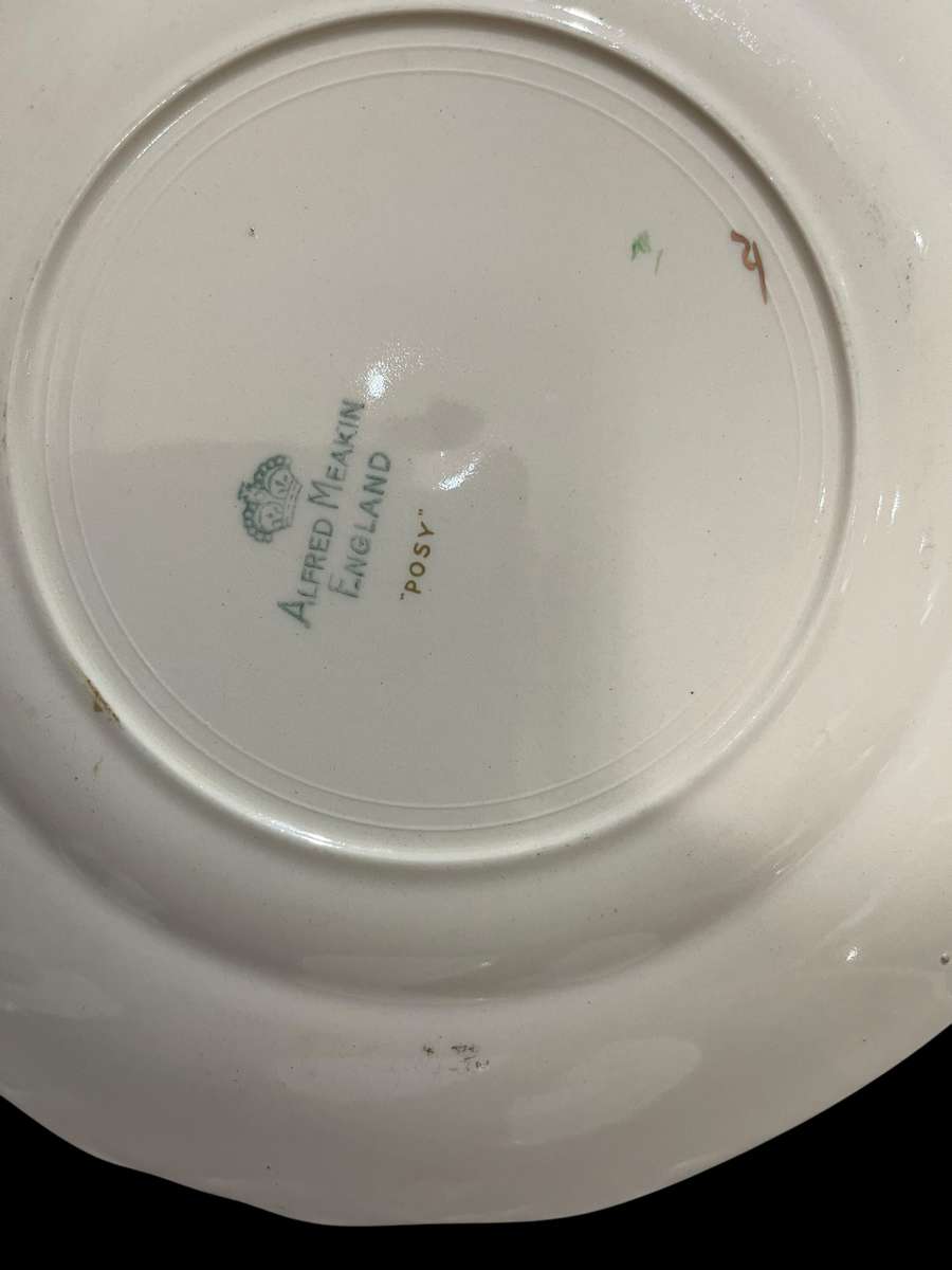 Plate dinner Alfred Meakin
