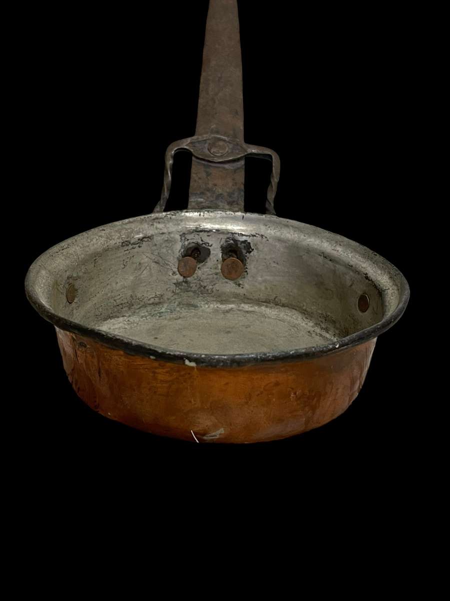 Pan copper antique