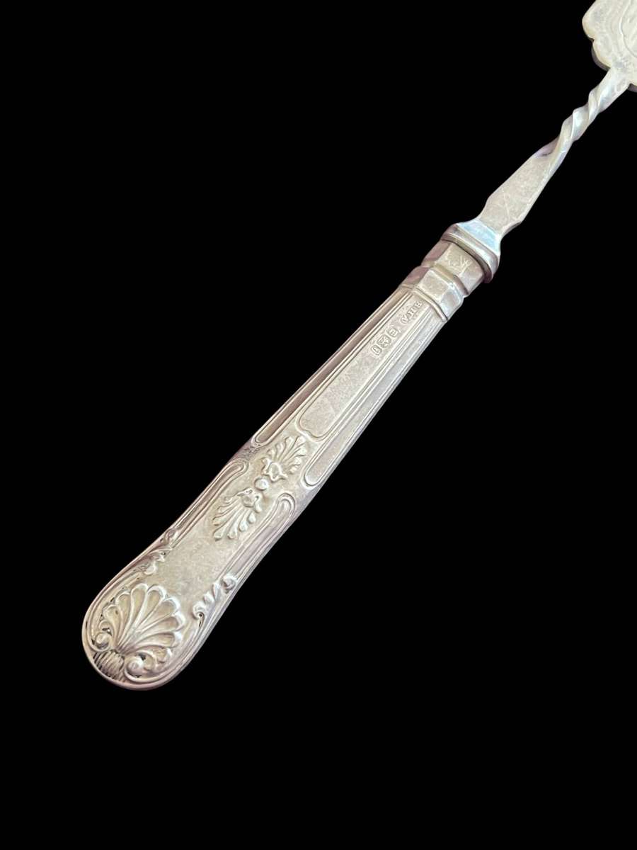 Pickle/pastry fork Sterling silver(NR46)antique
