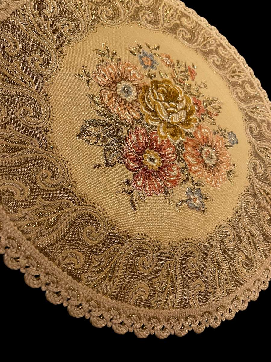 Doilies velveteen each(25)