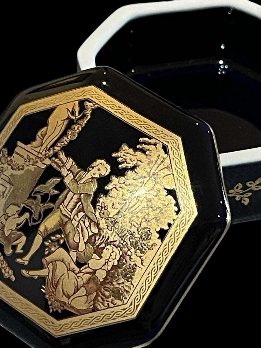 Trinket holder Limoges miniature