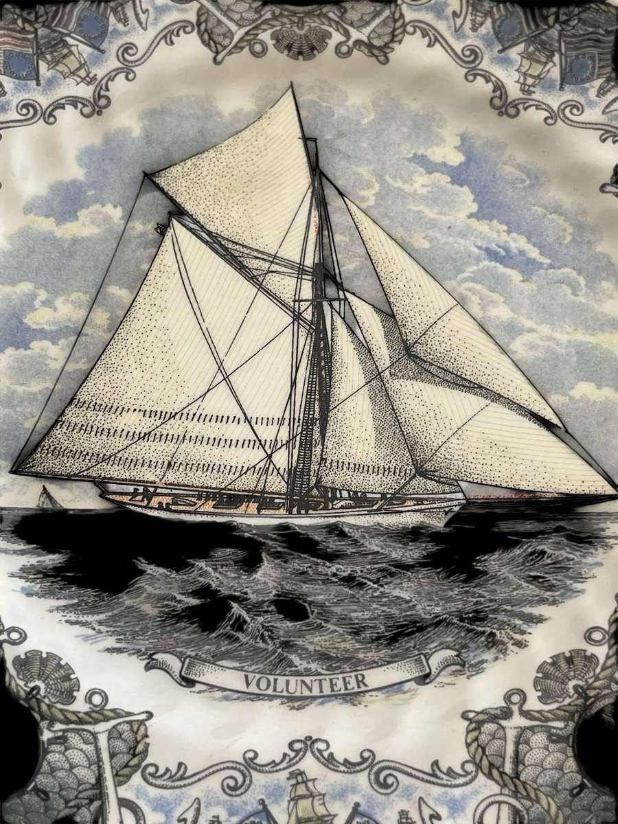 Plate display ship Churchill