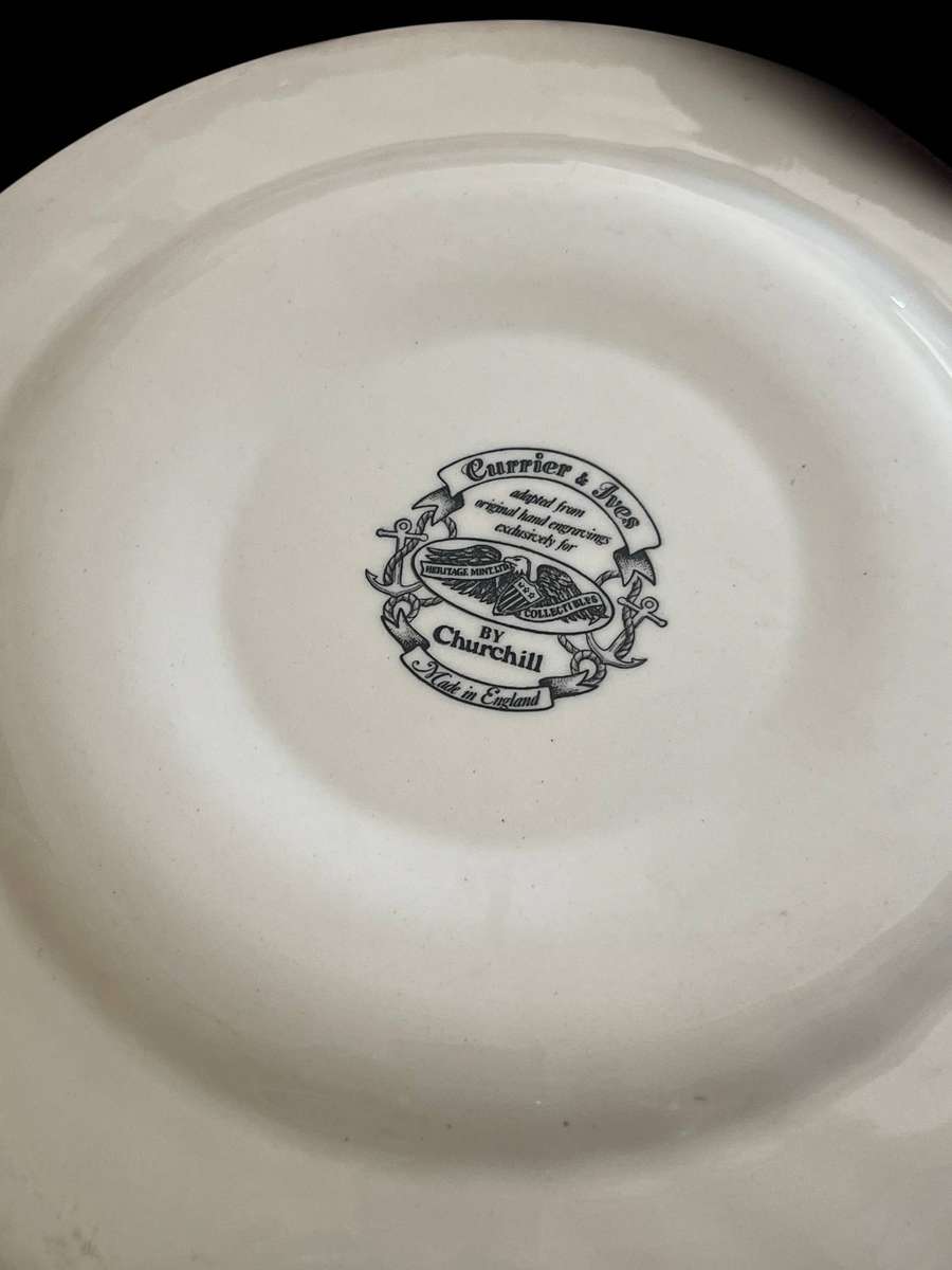 Plate display ship Churchill