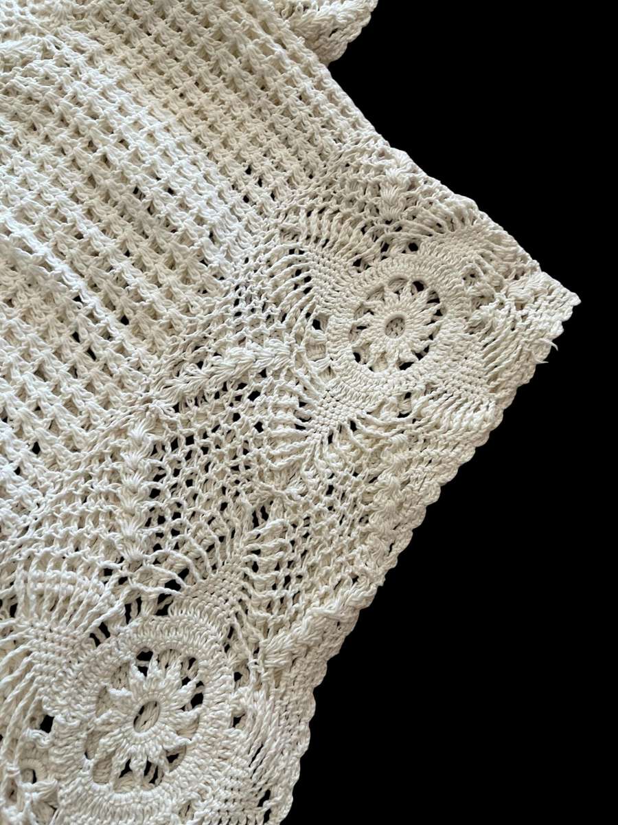 Tablecloth/throw crochet(NR11)