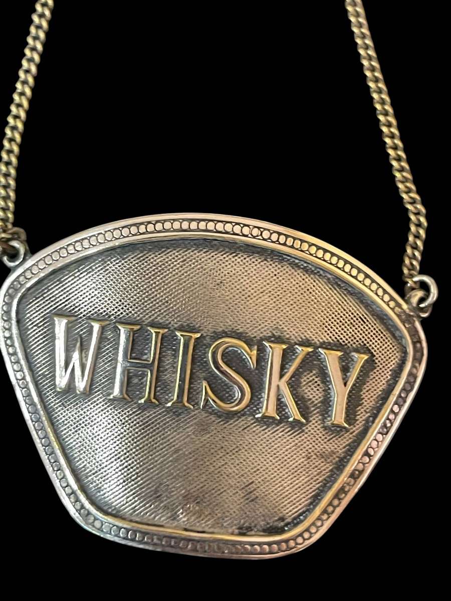 Decanter lable Whisky
