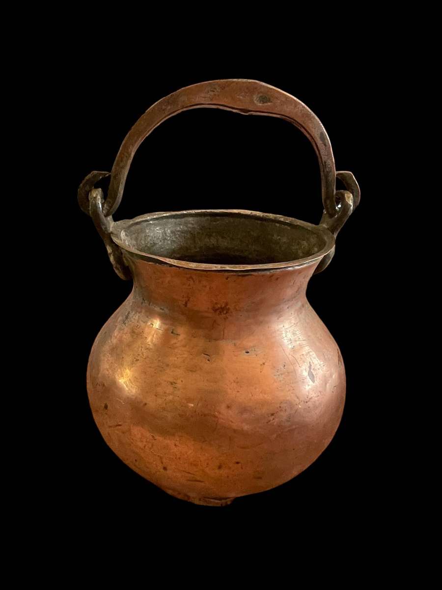 Copper jam pot