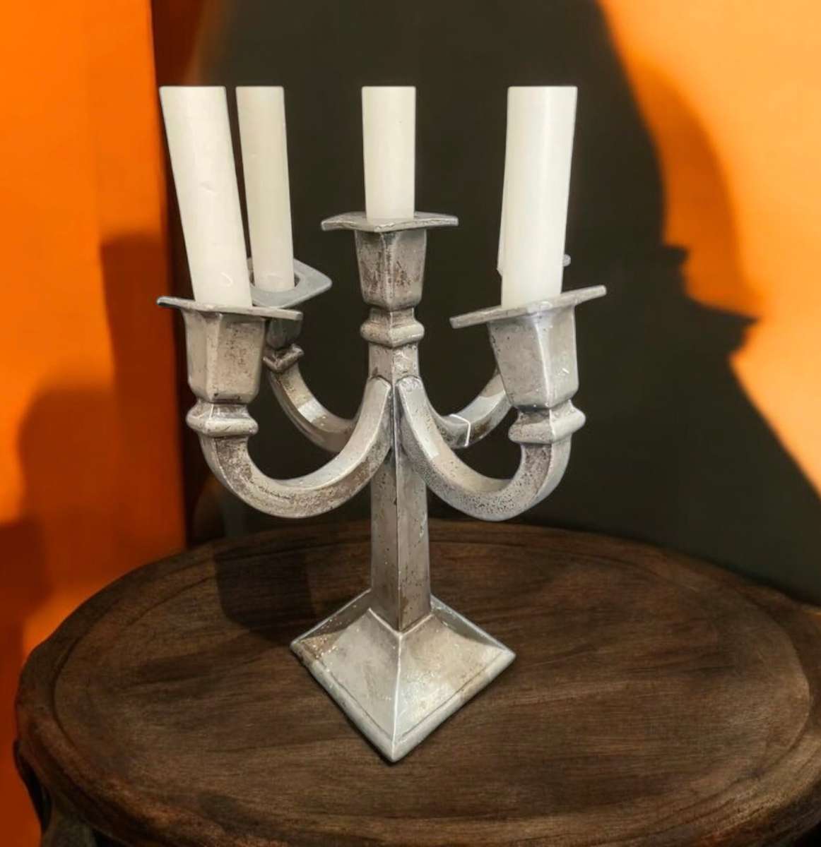 Candle holder rustic