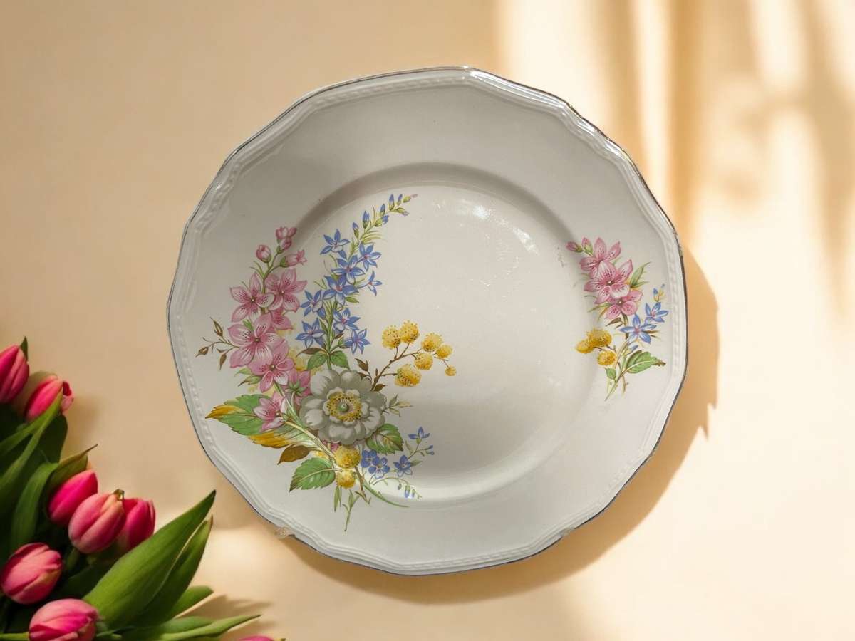 Plate dinner Alfred Meakin