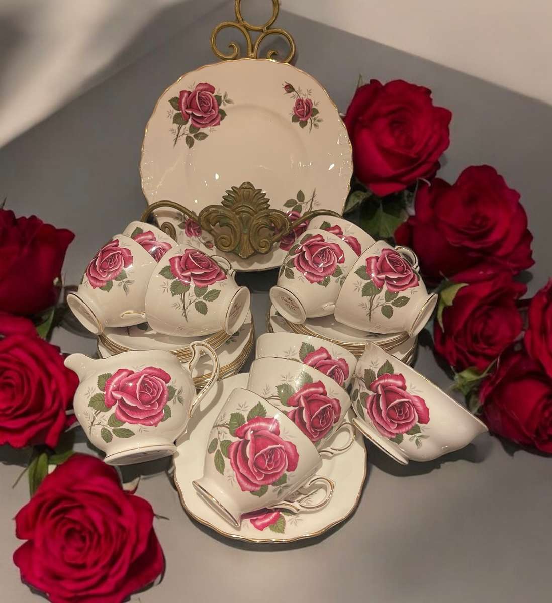 Teaset Crown Royal