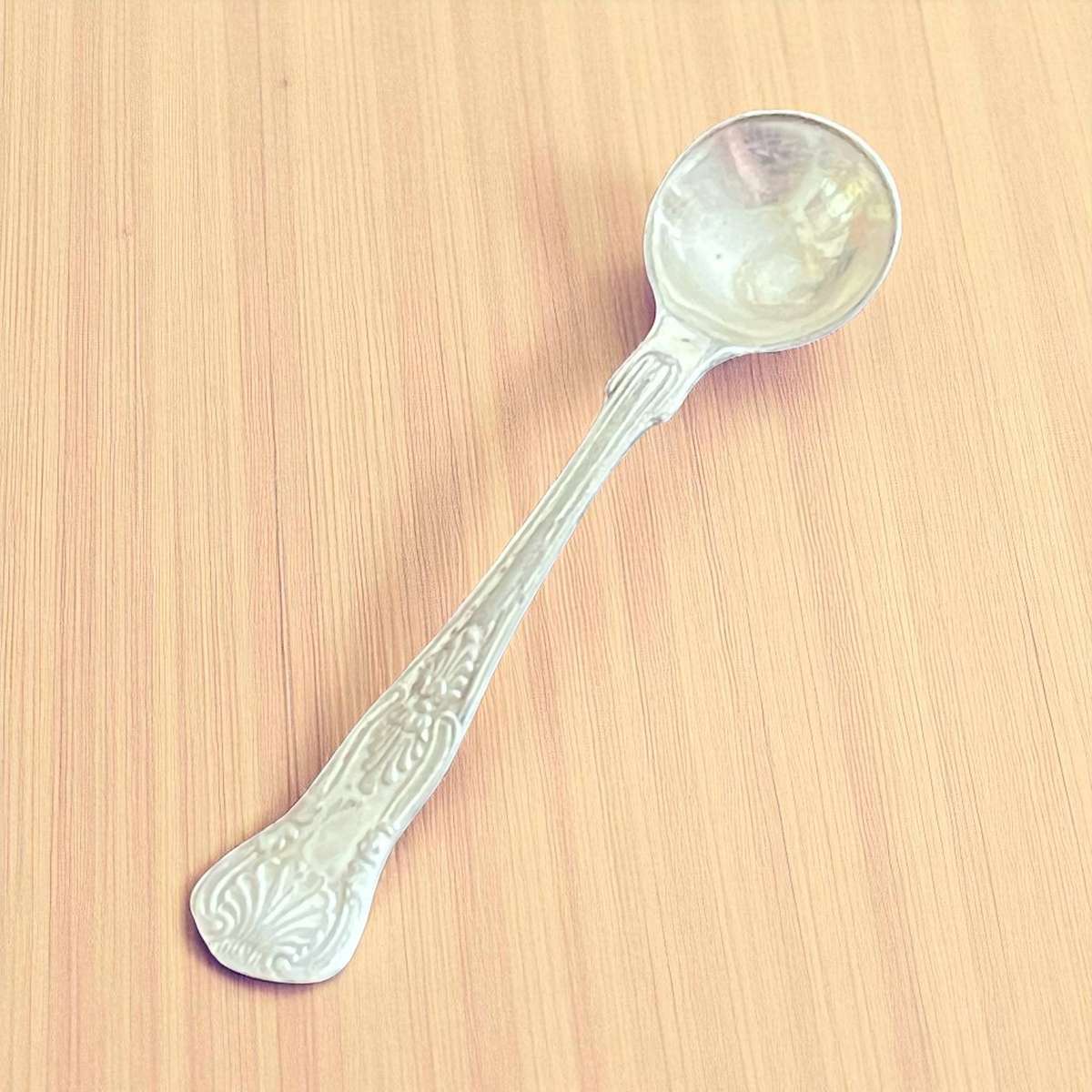 Mustard/salt spoon Kings pattern(NR13)