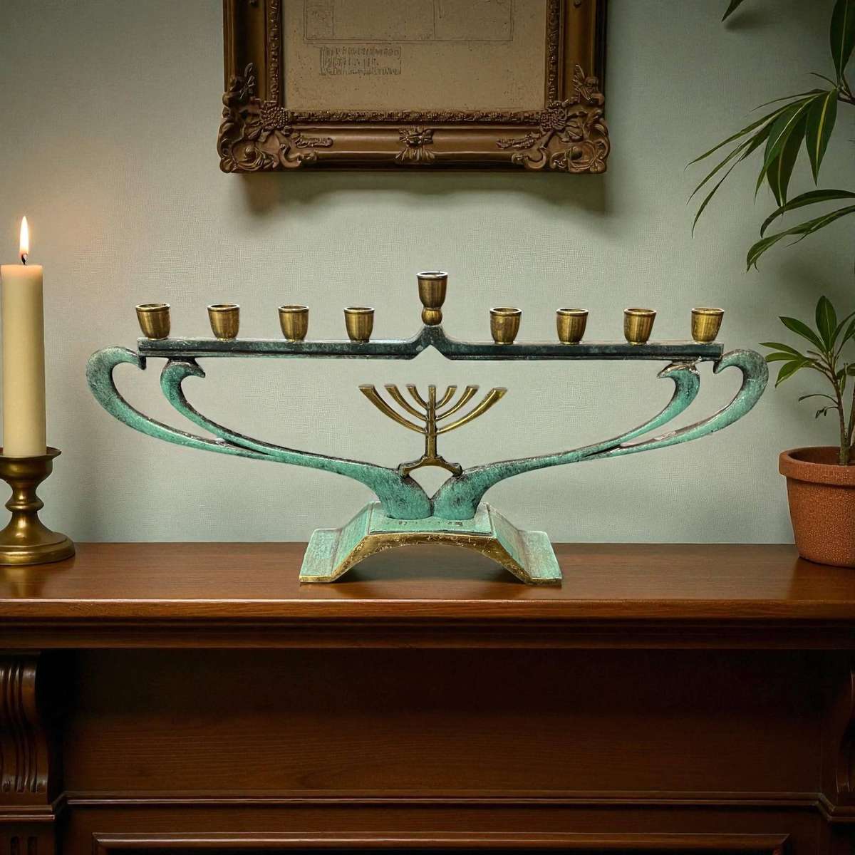Candleholder Menorah