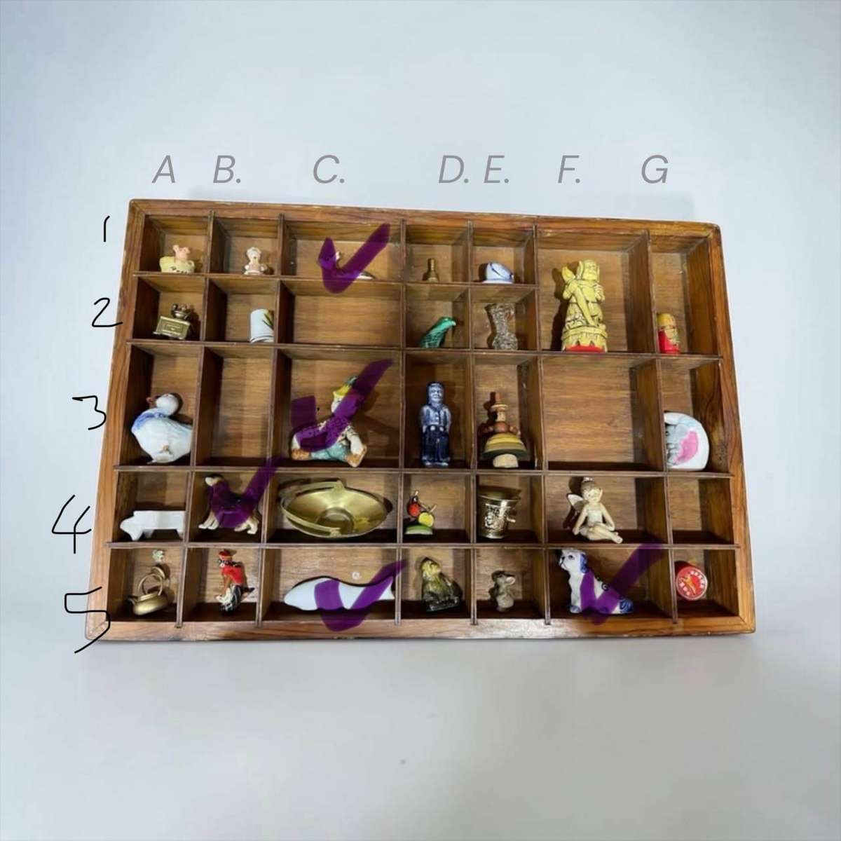 Ornaments miniature each(LOT1)