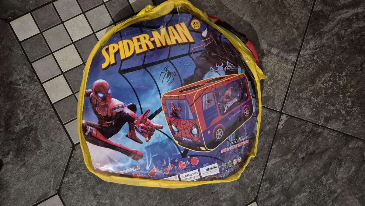 Spiderman Bus Pop Up Bus